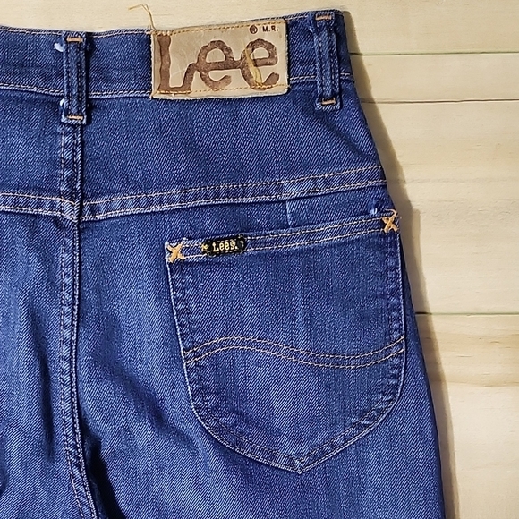Lee Womens Dark Blue Relaxed Jeans Vintage 70s - Picture 4 of 10